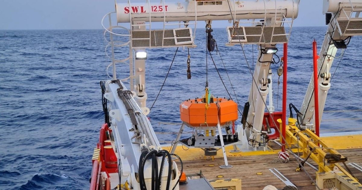 Fugro’s New Environmental Lander Technology Deployed in the Red Sea